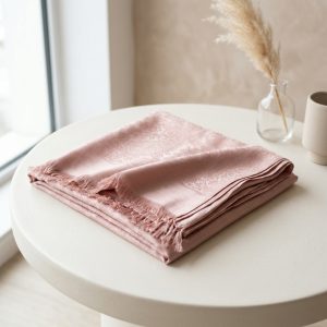 Pashmina Silk Premium - Nude Rose